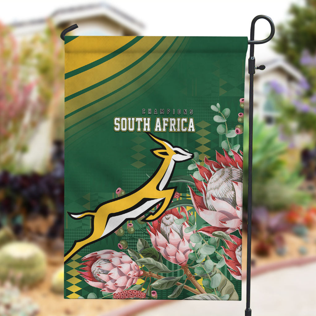 South Africa Rugby Bokke Champions Garden Flag