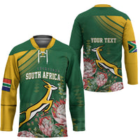 South Africa Rugby Personalized Bokke Champions Hockey Jersey
