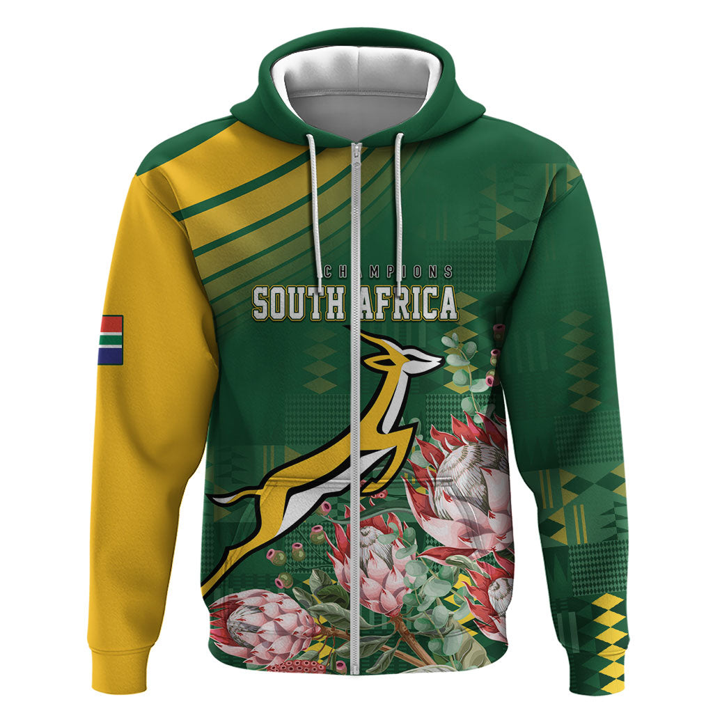 South Africa Rugby Personalized Bokke Champions Hoodie