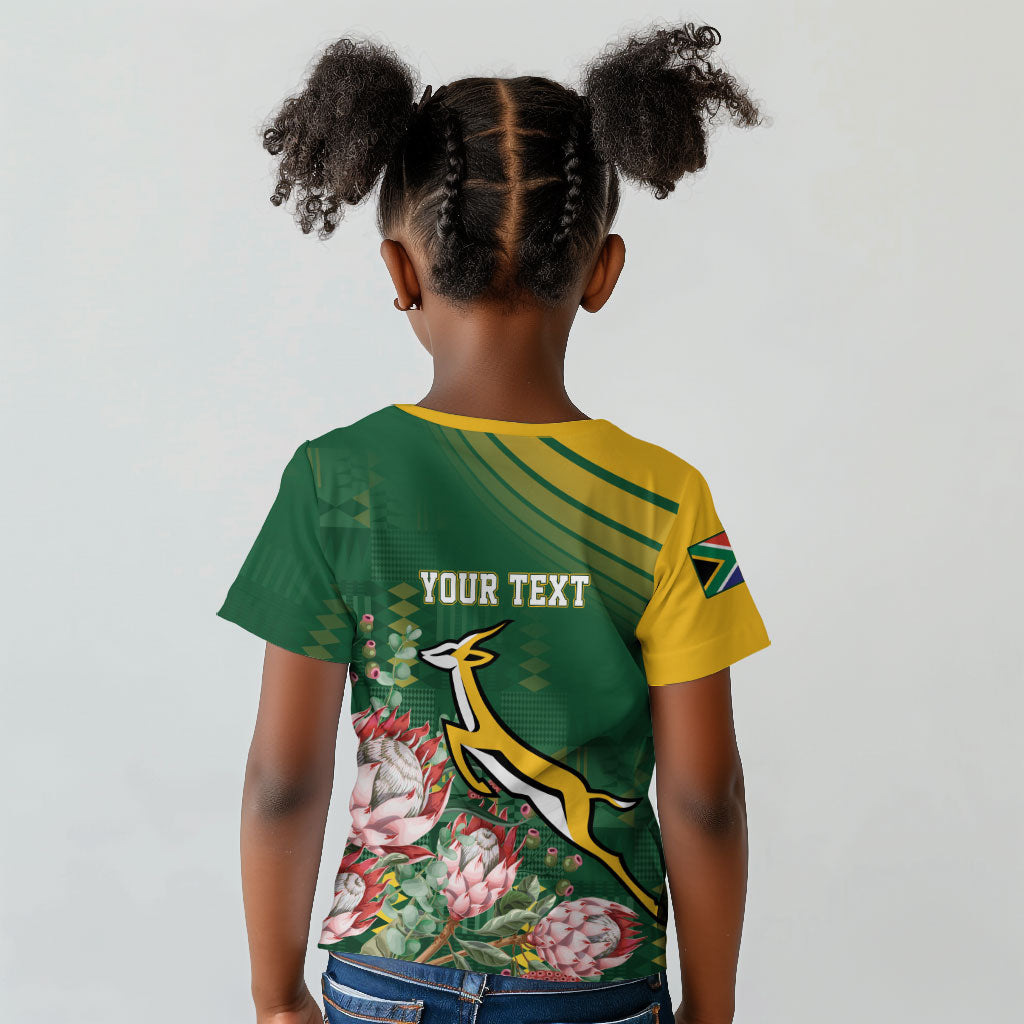South Africa Rugby Personalized Bokke Champions Kid T shirt