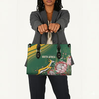 South Africa Rugby Bokke Champions Leather Bag