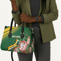 South Africa Rugby Bokke Champions Leather Bag