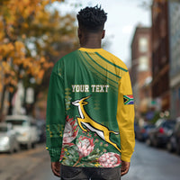 South Africa Rugby Personalized Bokke Champions Long Sleeve Shirt