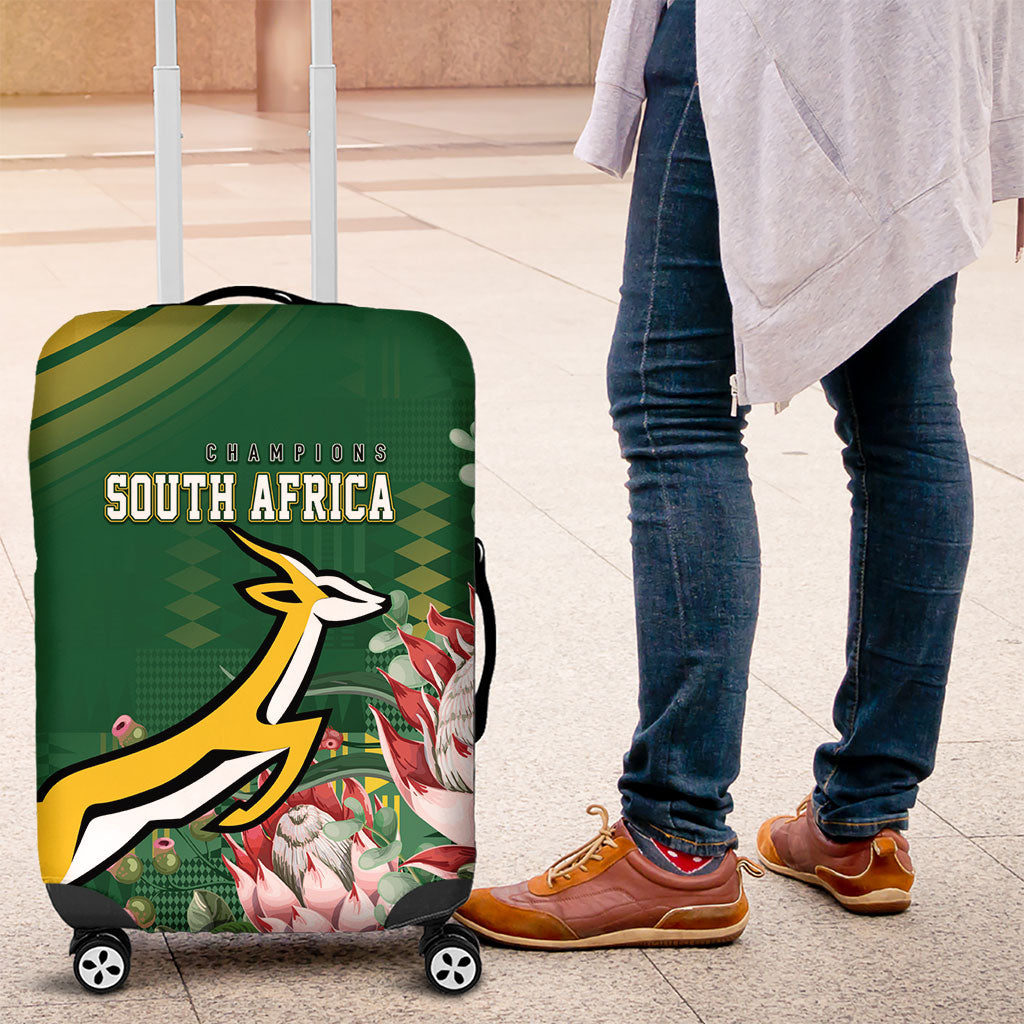 South Africa Rugby Bokke Champions Luggage Cover
