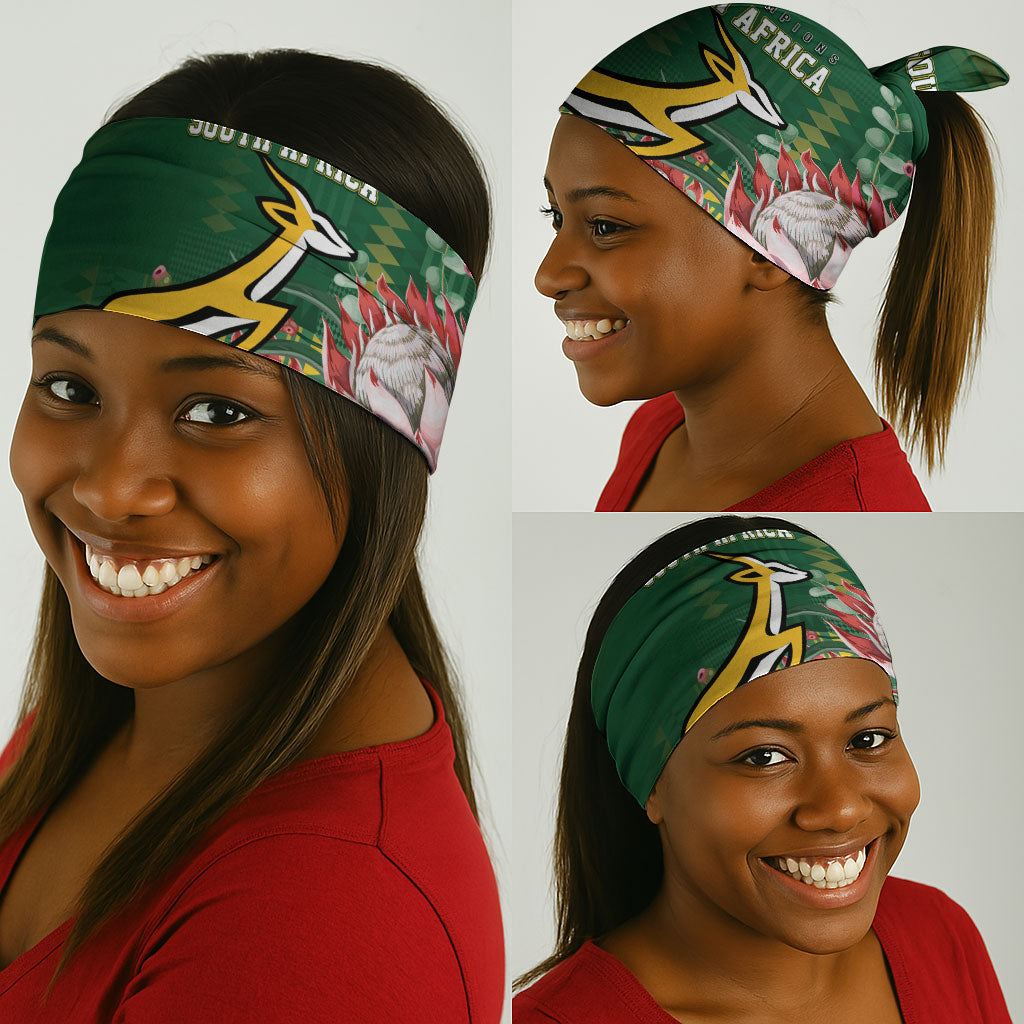 South Africa Rugby Bokke Champions Neck Gaiter