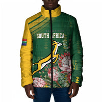 South Africa Rugby Personalized Bokke Champions Padded Jacket