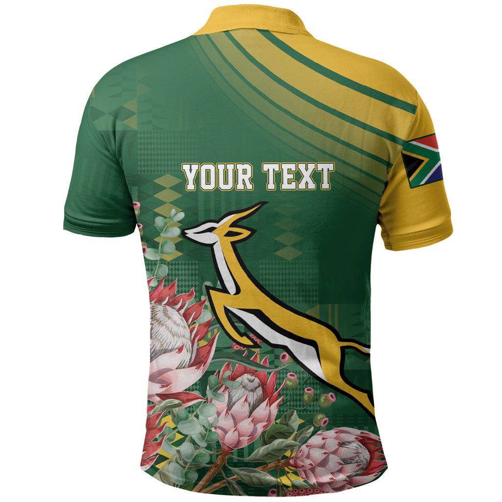 South Africa Rugby Personalized Bokke Champions Polo Shirt