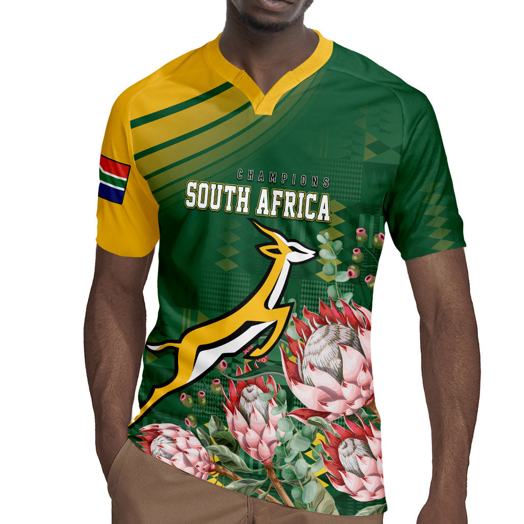 South Africa Rugby Personalized Bokke Champions Rugby Jersey