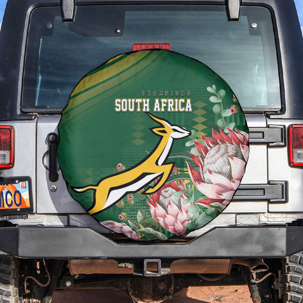 South Africa Rugby Bokke Champions Spare Tire Cover