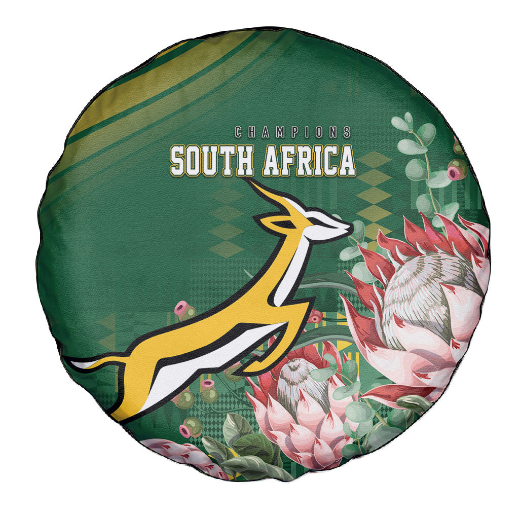 South Africa Rugby Bokke Champions Spare Tire Cover