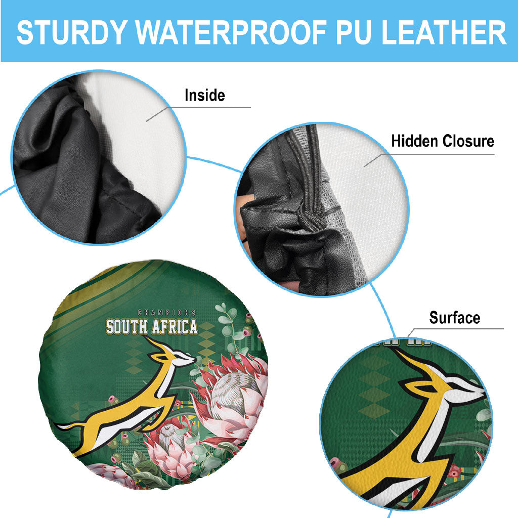 South Africa Rugby Bokke Champions Spare Tire Cover