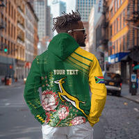 South Africa Rugby Personalized Bokke Champions Zip Hoodie