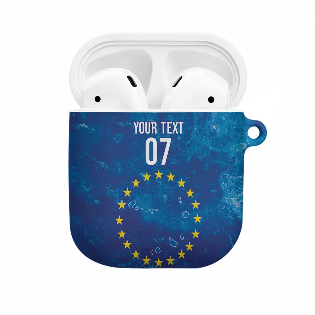 Cape Verde Tubaroes Azuis Custom AirPods Case Break The Waves - Wonder Print Shop