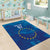 Cape Verde Tubaroes Azuis Custom Area Rug Break The Waves - Wonder Print Shop