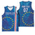 Cape Verde Tubaroes Azuis Custom Basketball Jersey Break The Waves - Wonder Print Shop