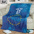 Cape Verde Tubaroes Azuis Custom Blanket Break The Waves - Wonder Print Shop