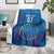 Cape Verde Tubaroes Azuis Custom Blanket Break The Waves - Wonder Print Shop