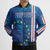 Cape Verde Tubaroes Azuis Custom Bomber Puffer Jacket Break The Waves - Wonder Print Shop
