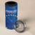 Cape Verde Tubaroes Azuis Custom 4 in 1 Can Cooler Tumbler Break The Waves - Wonder Print Shop