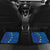 Cape Verde Tubaroes Azuis Custom Car Mats Break The Waves - Wonder Print Shop
