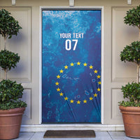 Cape Verde Tubaroes Azuis Custom Door Cover Break The Waves - Wonder Print Shop