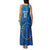 Cape Verde Tubaroes Azuis Custom Family Matching Tank Maxi Dress and Hawaiian Shirt Break The Waves - Wonder Print Shop