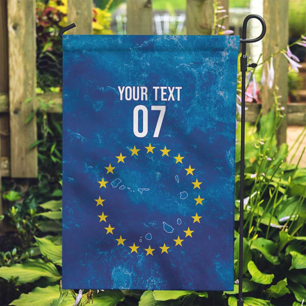 Cape Verde Tubaroes Azuis Custom Garden Flag Break The Waves - Wonder Print Shop