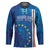 Cape Verde Tubaroes Azuis Custom Hockey Jersey Break The Waves - Wonder Print Shop