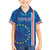 Cape Verde Tubaroes Azuis Custom Kid Hawaiian Shirt Break The Waves - Wonder Print Shop