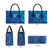 Cape Verde Tubaroes Azuis Custom Leather Bag Break The Waves - Wonder Print Shop