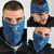 Cape Verde Tubaroes Azuis Custom Neck Gaiter Break The Waves - Wonder Print Shop