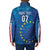 Cape Verde Tubaroes Azuis Custom Padded Jacket Break The Waves - Wonder Print Shop