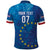 Cape Verde Tubaroes Azuis Custom Polo Shirt Break The Waves - Wonder Print Shop