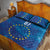 Cape Verde Tubaroes Azuis Custom Quilt Bed Set Break The Waves - Wonder Print Shop