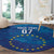 Cape Verde Tubaroes Azuis Custom Round Carpet Break The Waves - Wonder Print Shop