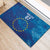 Cape Verde Tubaroes Azuis Custom Rubber Doormat Break The Waves - Wonder Print Shop