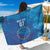 Cape Verde Tubaroes Azuis Custom Sarong Break The Waves - Wonder Print Shop