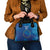 Cape Verde Tubaroes Azuis Custom Shoulder Handbag Break The Waves - Wonder Print Shop