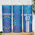 Cape Verde Tubaroes Azuis Custom Skinny Tumbler Break The Waves - Wonder Print Shop