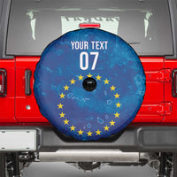 Cape Verde Tubaroes Azuis Custom Spare Tire Cover Break The Waves - Wonder Print Shop