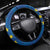 Cape Verde Tubaroes Azuis Steering Wheel Cover Break The Waves - Wonder Print Shop