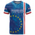 Cape Verde Tubaroes Azuis Custom T Shirt Break The Waves - Wonder Print Shop