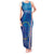 Cape Verde Tubaroes Azuis Custom Tank Maxi Dress Break The Waves - Wonder Print Shop