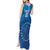 Cape Verde Tubaroes Azuis Custom Tank Maxi Dress Break The Waves - Wonder Print Shop