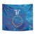 Cape Verde Tubaroes Azuis Custom Tapestry Break The Waves - Wonder Print Shop