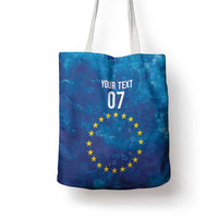 Cape Verde Tubaroes Azuis Custom Tote Bag Break The Waves - Wonder Print Shop