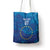 Cape Verde Tubaroes Azuis Custom Tote Bag Break The Waves - Wonder Print Shop