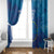 Cape Verde Tubaroes Azuis Custom Window Curtain Break The Waves - Wonder Print Shop