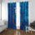 Cape Verde Tubaroes Azuis Custom Window Curtain Break The Waves - Wonder Print Shop