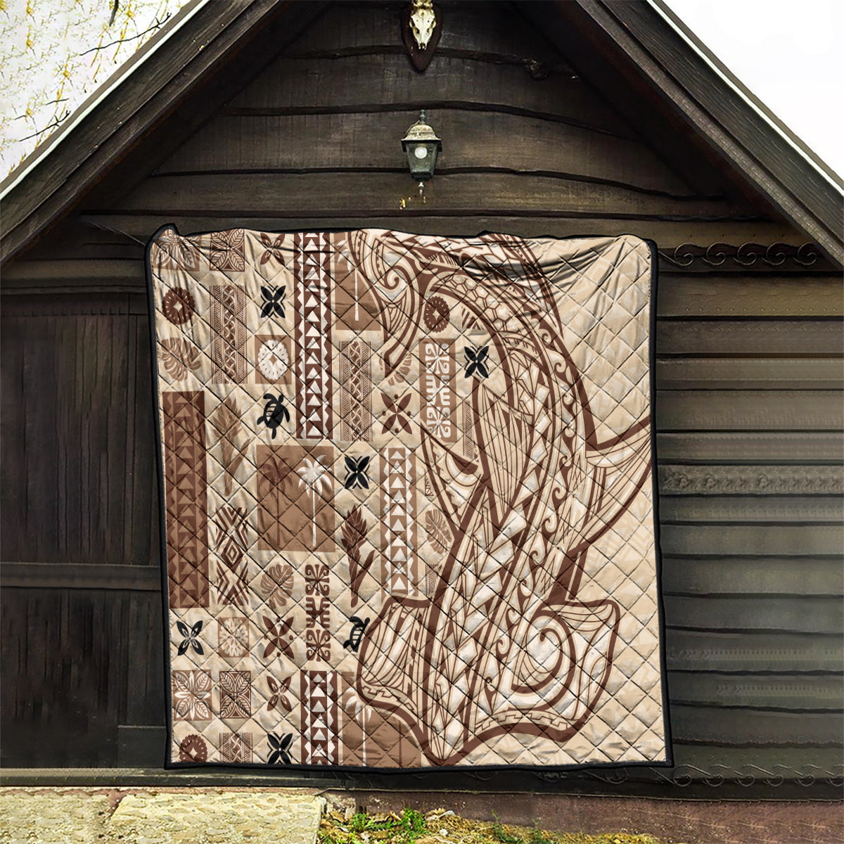 Samoa Tapa Quilt Siapo Mix Tatau Patterns - Wonder Print Shop